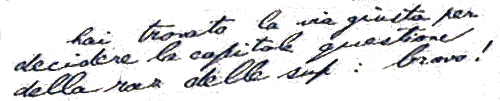 lettera 16 luglio 1894