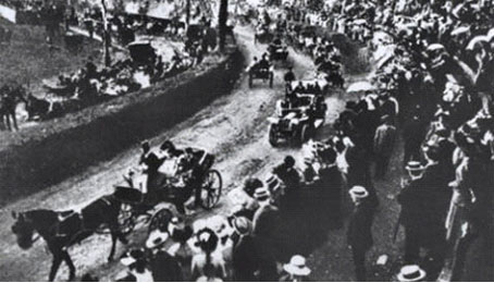 Piazza di Siena, Roma 1908